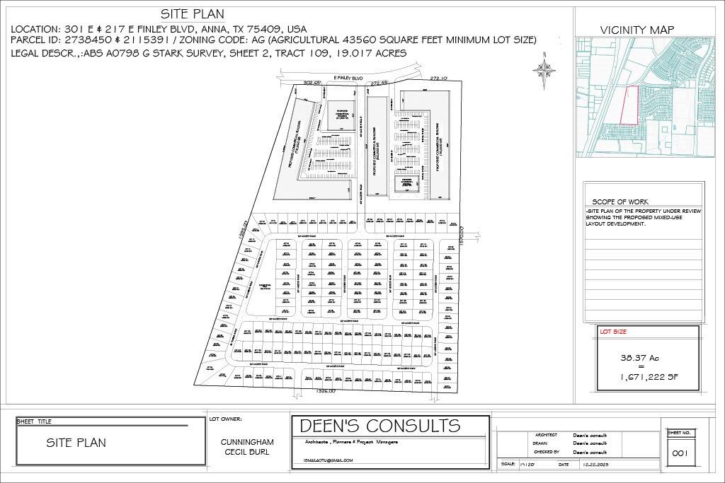 Granderson Stark Surv Abs #798 - Land