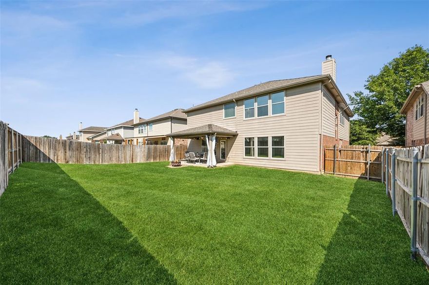 MOTIVATED SELLER!! HUGE REDUCTION!! Beautiful home! Step into comfort and style in this spacious home featuring 4 bedrooms and an office-5th bedroom, 3 full bathrooms, a versatile game room and a thoughtfully designed layout perfect for everyday living and entertaining. Located on a quiet street around the corner from the community pool, park and playground. Downstairs room has an ADA bathroom near by. The heart of the home is a large, open kitchen complete with stainless steel appliances, ample cabinet space, and a large center island that flows seamlessly into the bright and airy living and dining areas. Retreat to the private primary suite with an en-suite bath featuring a garden tub, shower and large walk in closet. Additional bedrooms offer flexibility for family, guests, or a home office. Upstairs, the game room provides the perfect space for movie nights, hobbies, or a kids' retreat. Enjoy outdoor living in the generous backyard with a covered patio-ideal for weekend barbecues or quiet evenings under the stars. Located in Liberty Crossing where residents enjoy community amenities including a COMMUNITY POOL, PARK, PLAYGROUND, and WALKING TRAILS, all with convenient access to nearby shopping, dining and commuting. Located in one of DFWs top school districts. Many updates, flexible living spaces, large rooms and a great neighborhood make this a place to call home.