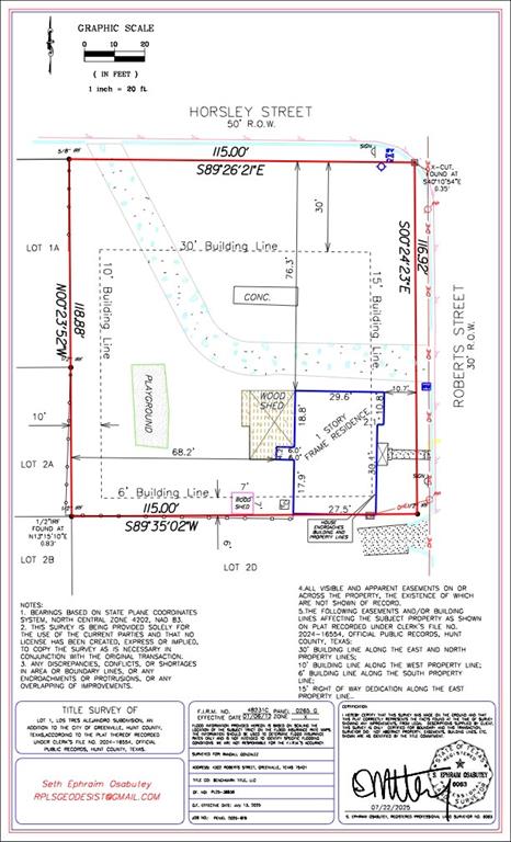 Orig Town Of Greenville - Residential
