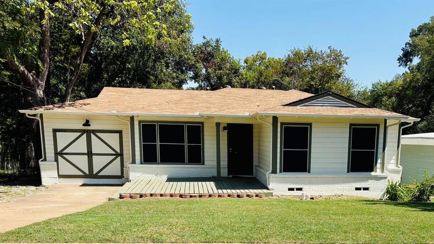 PRICED TO SELL!!! UNDER MARKET VALUE. Freshly REMODELED 3-bedroom, 1.5-bath home featuring new interior and exterior designer paint, flooring, modern gray cabinetry, countertops, stylishly renovated bathrooms, updated kitchen, HVAC, foundation with lifetime transferable warranty, newish roof, electric and plumbing. The house is ready to go! Home also has multiple living areas, a spacious kitchen, and outdoor spaces including a front porch and elevated back deck. Home is conveniently located near major thoroughfares, shopping and entertainment venues. Seller is also willing to assist with interest rate buydown, closing costs, additional upgrades or landscaping if the price is right. Great opportunity! Schedule a showing today! Buyer to verify all measurements.