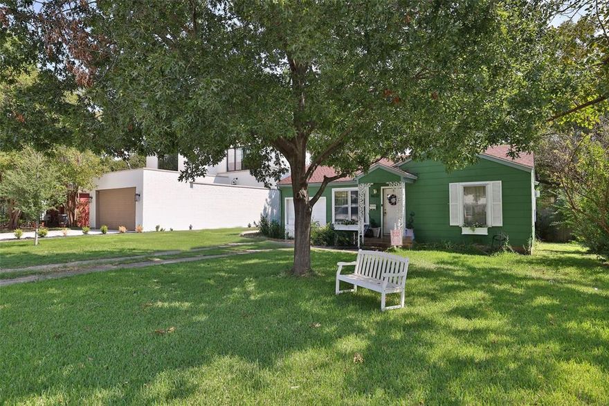 ATTENTION ALL BUILDERS OR THOSE SEEKING TO BUILD IN A GREAT LOCATION NEAR WHITE ROCK LAKE!The property is located in the highly sought after Lake Crest area near White Rock Lake! It is a great opportunity to tear down the existing home and 
build the home of your dreams in a great location.Lot is 50X150.