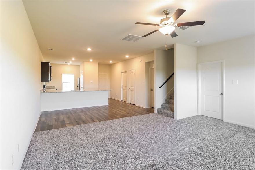 Welcome to your dream home! Step inside this pet-friendly home featuring modern finishings and a layout designed with functionality in mind. Enjoy the storage space found in the kitchen and closets as well as the spacious living areas and natural light throughout. Enjoy outdoor living in your yard, perfect for gathering, relaxing, or gardening! Take advantage of the incredible location, nestled in a great neighborhood with access to schools, parks, dining and more. Don't miss a chance to make this house your next home! Beyond the home, experience the ease of our technology-enabled maintenance services, ensuring hassle-free living at your fingertips. Help is just a tap away! Self-touring is available 8AM-8PM. Apply now!