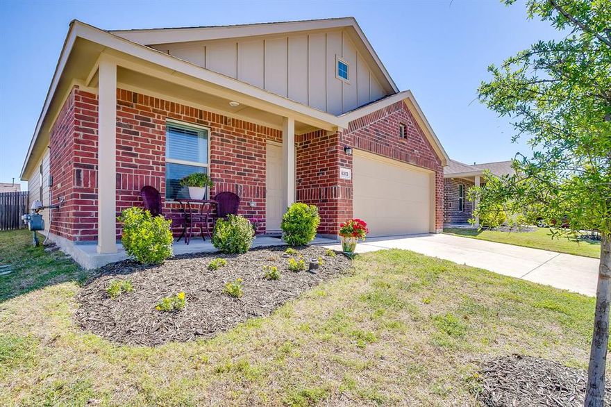 Welcome to your beautiful home in the Llano Springs community—where comfort, convenience, and lifestyle come together in one of southwest Fort Worth’s newest and most desirable master-planned neighborhoods. With quick access to the Chisholm Trail Parkway, you’re just minutes from shopping, dining, and everyday conveniences, as well as outdoor destinations like Benbrook Lake and the Trinity Trails.
Step inside to discover the open-concept design, with a spacious living area, modern finishes, and a layout ideal for both everyday living and entertaining. This home stands out with premium upgrades you will enjoy such as a whole-house water filtration system and reverse osmosis drinking water system, an exceptional feature rarely found in comparable homes.
An outstanding feature of this property is the assumable loan with a 4.375% interest rate, presenting a rare opportunity for qualified buyers to secure significantly lower financing than current market rates—potentially saving hundreds per month.
Beyond the home itself, Llano Springs delivers an easy, convenient lifestyle where residents enjoy access to a community pool and clubhouse, along with scenic greenbelt areas and peaceful surroundings that create a friendly neighborhood feel. Families and pet lovers alike will appreciate the playground areas and dedicated dog park, adding to the community’s appeal for an active lifestyle. The neighborhood is known for its quiet streets, friendly atmosphere, and well-maintained homes—making it a top choice for buyers seeking both value and quality of life.  
If you’re looking for a move-in ready home, a great assumable rate, and a community that offers both tranquility and accessibility, this Llano Springs property checks all the boxes.