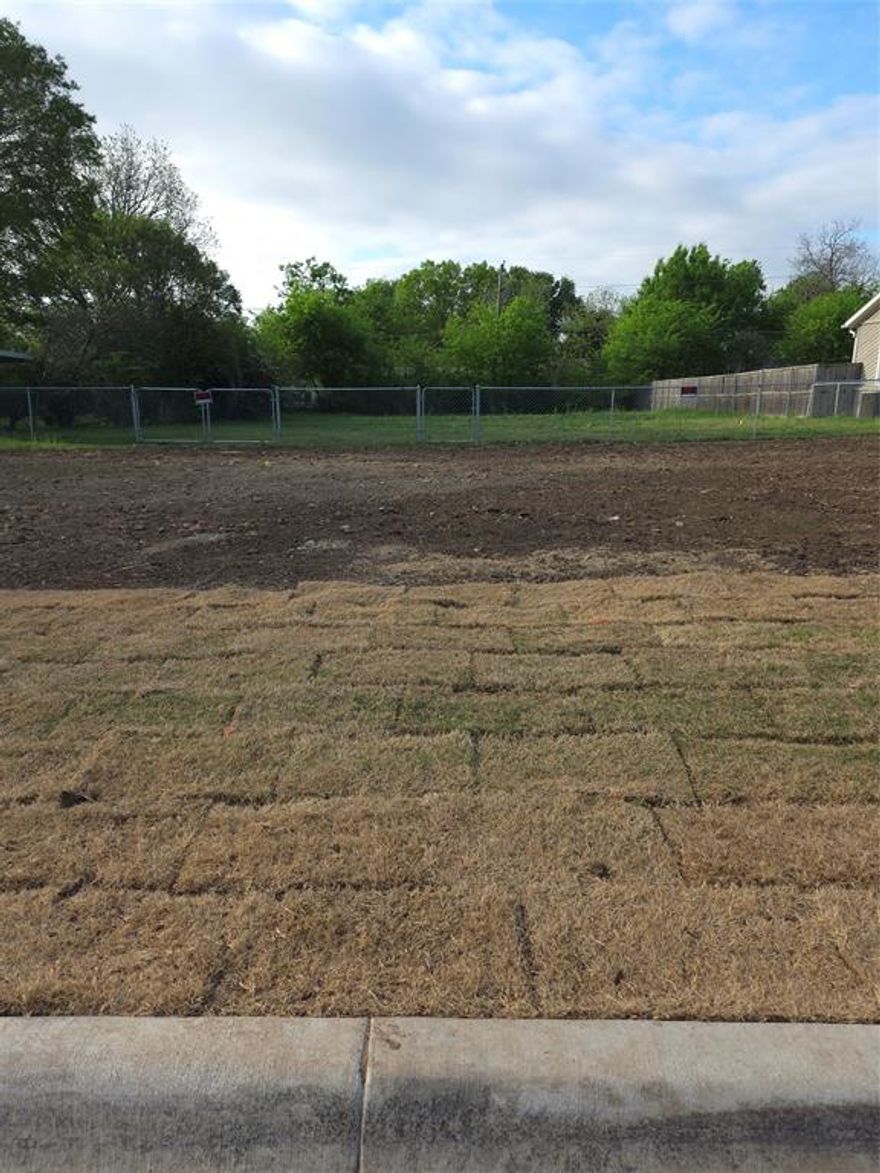 Walk to TCU, ready to build your dream home.