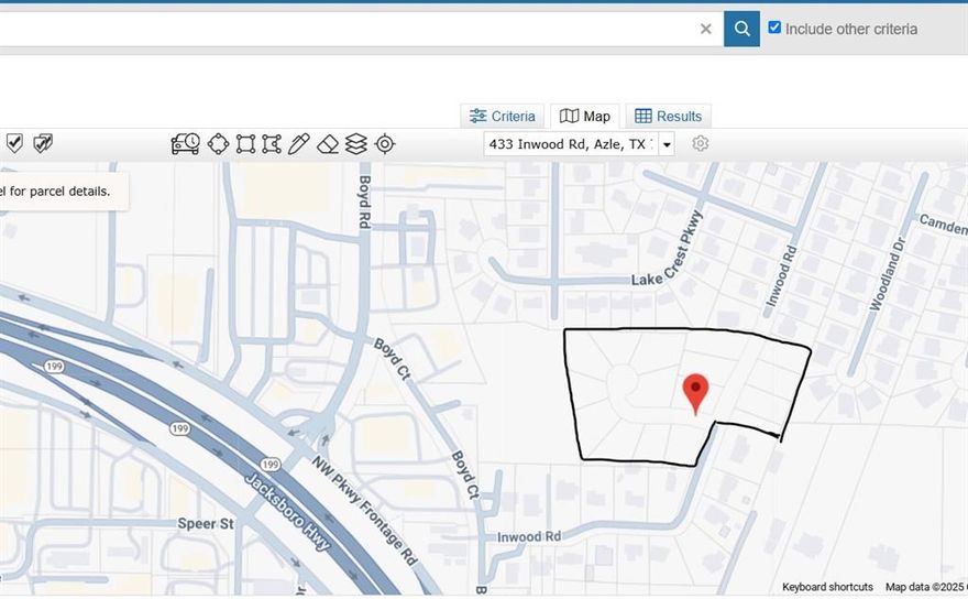 Reworded Listing Description:
Fantastic investment opportunity in the heart of Azle! This property features 15 individual residential city lots, offering flexibility for a variety of development plans. Build single-family homes on each lot, or combine parcels to create spacious 0.5–1 acre estate-style homesites. The layout also makes this an ideal location for a small subdivision or potential duplex development.

Conveniently located on Country Cottage Court and Inwood Road, this land provides an “in-town” setting with a peaceful feel. No known restrictions, giving buyers freedom to design their vision.

Buyer and buyer’s agent to verify schools, acreage, and all development details. Perfect for builders, investors, or those looking to create a unique residential project in a growing community.