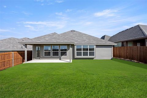 A home in Cleburne