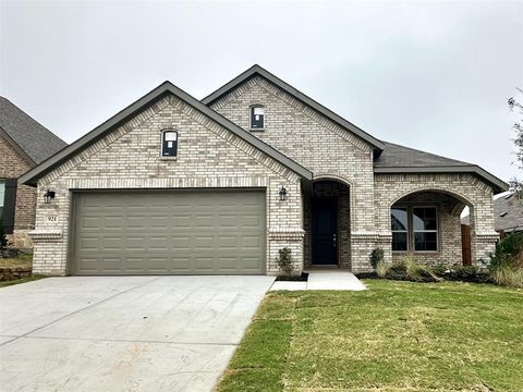 A home in Cleburne