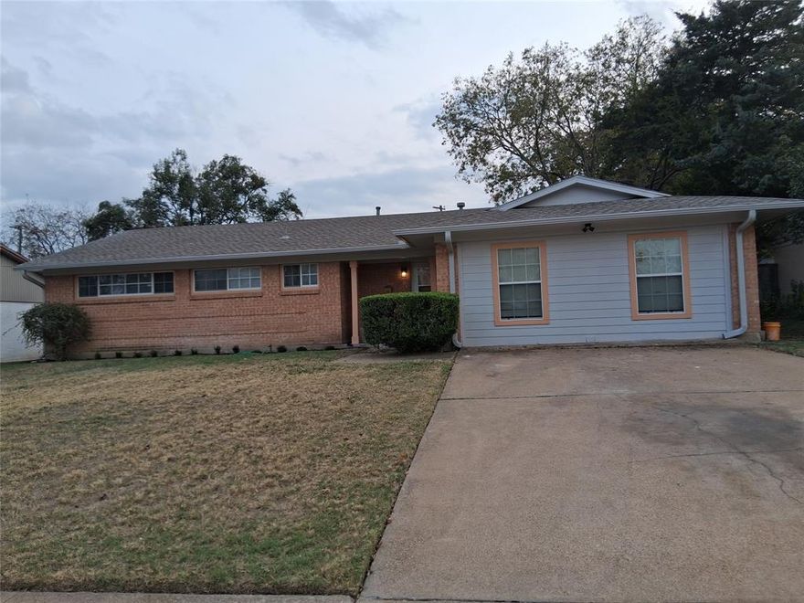 Fantastic find! This 4 Bedroom 2 Bath home! Property has been meticulously renovated with fresh paint in and out, new kitchen cabinets, granite counters, double stainless steel sink, custom tile backsplash, 30'Samsung electric range and microwave(to be installed before closing) dishwasher and backdoor. Both bathrooms have been completely renovated with new vanities sinks, tile, toilets and custom glass shower door in the primary bath. Ceramic tile floors throughout living areas with new carpeting in bedrooms. New entry and storm doors, ceiling fans, security cameras front and back, new Lenox 16 seer system and large back yard make this a perfect move in home foe any qualifying buyer. Buyer assistance programs are available for qualified buyers. Come and preview today, you won't be disappointed...