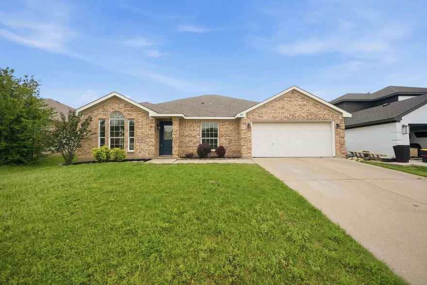 Welcome to this spacious and well-maintained 4-bedroom, 2-bath home featuring a desirable split-bedroom floor plan and a 2-car garage. From the moment you enter, you’ll love the formal living and dining areas that create the perfect space for entertaining or family gatherings. The kitchen offers a convenient breakfast bar, abundant cabinet storage, and opens seamlessly to the second living area complete with a cozy fireplace — ideal for relaxing evenings at home.

The private primary suite features a garden tub, separate shower, and plenty of space to unwind after a long day. Step outside to enjoy the large backyard with endless possibilities for outdoor entertaining, pets, or play. Conveniently located near shopping centers, restaurants, and everyday conveniences, this home combines comfort, functionality, and an unbeatable location. Don’t miss the opportunity to make this wonderful property your next home!

Agents and buyers to verify all information including schools, tax, etc.