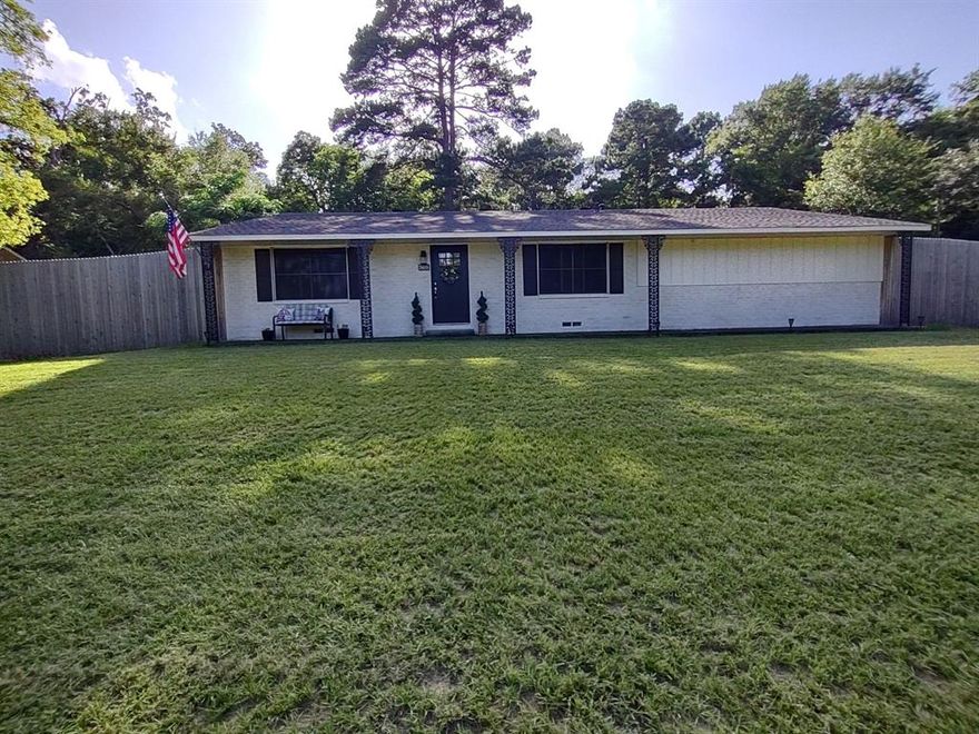 Seller is now offering $5,000.00 in concessions. In addition, buyer may receive up to $6,000.00 in down payment and or closing cost assistance if they qualify. Current owners have put a lot of work and love into making this your dream home. Must see to appreciate all of the added features and touches including crown moulding and levelor blinds throughout the house and solar screens on all windows. In addition, enjoy the recessed lighting in the kitchen, dining and living room as well as the granite countertops in the kitchen and hall bathroom. Organizing your kitchen is a breeze with the built-in Lazy Susan in all cabinets. Walk easy on the lovely plank floors located throughout the house. Enjoy the open concept of your living room, dining room and kitchen. Take pride in your large yard secured by a one-year old 8-foot fence with a double gate on the front and sides. In addition, the gorgeous backyard features a french drain. Your new home is centrally located between Tyler and Longview with convenient access to Hwy 80 and Hwy 155 as well shopping and entertainment. No need to wait, come see your dream home today! Buyer or Buyer's Agent to verify all information including school district and schools.