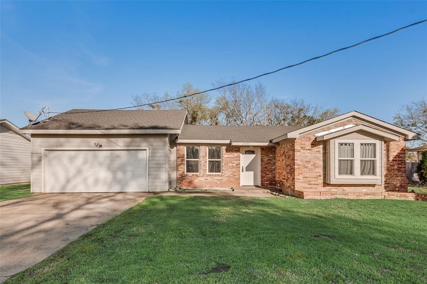 NO HOA headaches, Fairly new, great location, and in a booming town - what more could you ask for? This charming 3 bedroom home sits on a great sized lot just minutes from the heart of Terrell. Built in 2016, it offers the benefits of newer construction with a simple, functional layout that makes great use of the space, featuring a bright living area, comfortable bedrooms, and an efficient kitchen that opens nicely for everyday living. The spacious backyard provides plenty of flexibility whether you want room for a workshop, a play area, pets, or simply a place to relax. You’re just minutes from historic downtown Terrell and even closer to the rapidly growing commercial area around Buc-ee’s, with quick access to US-80 and I-20 making commuting to Dallas or surrounding areas easy. Homes this new, at this price point, with NO HOA headaches, and with this level of convenience don’t come around often.