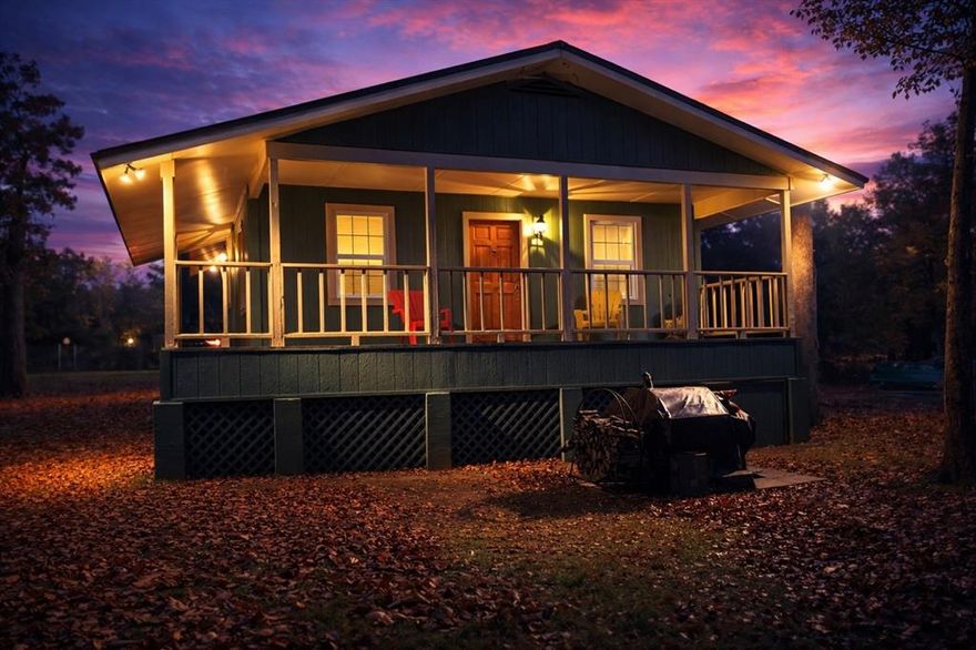 Your Cedar Creek lake house awaits, where peaceful water views, a covered dock, and a conveying 232 Islander Baja boat set the stage for instant lake enjoyment.

This furnished waterfront retreat is a fantastic opportunity to step right into lake living—whether you’re dreaming of weekend getaways, full-time relaxation, or a short-term rental investment. Located in a welcoming lake community with access to a private boat ramp, community pool, and tennis courts, the home invites a relaxed pace and easy connection to the water.

Enjoy quiet mornings and sunset evenings on the covered deck, taking in tranquil lake views and refreshing breezes. Lovingly owned and built by the original owner, the home showcases exceptional craftsmanship and thoughtful details throughout. The efficient 2-bedroom, 1-bath layout is perfectly suited for easy, low-maintenance lake living.

Outdoor features include a covered dock with lift and new lift cables, ready for days on the water. The 232 Islander Baja boat conveys, along with water skis and fishing gear—making it easy to begin enjoying Cedar Creek immediately. Also conveying with the property are a bunk bed, living room furniture, kitchen table and chairs, Tracker lawn mower, refrigerator, washer and dryer, and multiple additional items, creating a rare turn-key lake opportunity. See MLS for full list of conveying items.

Two separate buildings with electricity and lofts add valuable flexibility. A 16x12 workshop provides excellent space for projects and storage, with the option to accommodate equipment or a vehicle if desired. A 12x10 insulated storage building offers ideal space for lake gear or the potential to create an outdoor entertaining area.

Whether you’re cruising the lake, hosting friends, or simply enjoying the peaceful rhythm of life on Cedar Creek, this home is ready for you to start making lake memories right away.