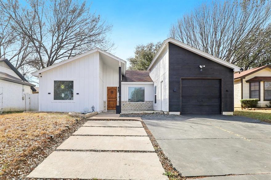 Welcome to this beautifully renovated single-family home in highly sought-after South Arlington! Completely updated from top to bottom, this stunning property offers modern style, comfort, and convenience in one perfect package.

Enjoy peace of mind with brand-new windows and new flooring throughout the entire home. The fully gutted and redesigned kitchen is a true showstopper, featuring contemporary finishes, updated cabinetry, and stylish details that make it perfect for both everyday living and entertaining. A newly installed half bathroom adds extra functionality and convenience. 

Nestled in a quiet and peaceful neighborhood, this home offers the serenity you’ve been looking for while still being just minutes from major highways, including Interstate 20 and Texas State Highway 360, making commuting a breeze.

If you love modern design and move-in-ready convenience, this South Arlington gem is the perfect place to call home. Don’t miss your opportunity to own a fully renovated home in one of the area’s most desirable neighborhoods!