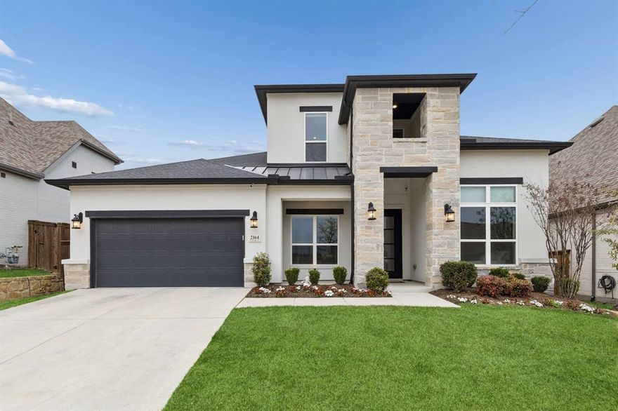 Located in Walsh within Aledo ISD, this thoughtfully designed Toll Brothers home, built in 2021, features over $264,000 in builder upgrades and structural enhancements, setting it apart from typical builder inventory. The floor plan offers 4 bedrooms and 4.5 bathrooms, with each bedroom featuring its own private bath. Structural upgrades expanded the living room, kitchen, dining area, and primary suite, creating larger and more functional spaces throughout the home. The interior features wood and tile flooring throughout most of the home, including the upstairs game room, with carpet reserved only for the media room. The custom media room, added during construction, includes built in speakers, soft lighting and custom paint, creating a true theater style experience. High end finishes continue throughout the home with upgraded cabinetry, premium Quartz countertops, upgraded shower tiles and finishes, and a top-of-the-line Kohler kitchen sink and faucet. Outdoor living was also carefully planned. The covered patio was added during construction and is stubbed for a future gas outdoor kitchen, while the backyard includes pool prep wiring, allowing the next owner to easily add a swimming pool. Backing to green space with no rear neighbors, the property offers privacy while remaining close to Walsh Elementary, parks, trails, and neighborhood amenities. This home reflects a level of customization and investment rarely found in similar builder homes.

Residents of Walsh enjoy access to resort style amenities including multiple pools, a state-of-the-art fitness center with weekly classes, tennis, pickleball and basketball courts, a maker space with 3D printer and wood working shop, miles of hike and bike trails, multiple playgrounds, dog parks, stocked lakes, and a full calendar of community events planned by the lifestyle director. With an on-site school and convenient access to Fort Worth, Walsh offers a unique blend of community, convenience, and lifestyle.