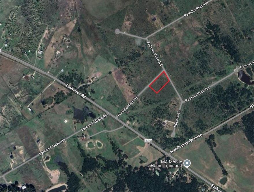 Escape the city and embrace the tranquility of the Texas countryside on this beautiful 2-acre lot in peaceful Corsicana. This is a rare opportunity to own a generous parcel of land, offering a blank canvas to design the exact lifestyle you've always envisioned. Picture your custom-built dream home or a modern barndominium, with ample space remaining for a large workshop, a flourishing garden, or room for animals to roam free under the wide-open sky. Enjoy the ultimate privacy and the breathtaking beauty of starry nights, far from the city's glare. While this property feels like a secluded retreat, it maintains excellent convenience with easy access to I-45, placing the historic charm and amenities of downtown Corsicana just a short drive away. Stop dreaming about the perfect home and start building it. This land is more than just a property; it's the foundation for your future.