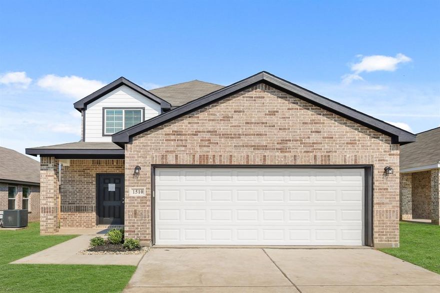 Love where you live in Christian Meadows in Ennis, TX! The Woodland floor plan is a spacious 2-story home with 4 bedrooms, 2.5 baths, game room, and 2-car garage. The first floor offers the perfect space for entertaining with a bar top kitchen open to the family room! The gourmet kitchen is sure to please with 42-inch cabinets, granite countertops, and stainless-steel appliances! Retreat to the first-floor Owner’s Suite featuring granite countertops, a sizable shower, and a spacious walk-in closet! Don't miss your opportunity to call Christian Meadows home, schedule a visit today!