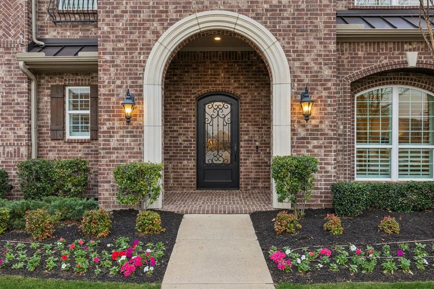 Welcome to 7009 Bach, located in The Reserve at Colleyville. This beautiful 6,430 sqft custom-built home is situated on a .33-acre lot.
This meticulously designed home offers high-end finishes, expansive living spaces, and an exceptional open-concept floor plan that cater to both family living and grand entertaining.  Step inside to be greeted by soaring ceilings in the grand two-story foyer with an elegant curved staircase and oversized windows that fill the home with natural light. The inviting living area is anchored by a gas fireplace, creating a warm and welcoming ambiance. The open kitchen is the heart of the home, featuring a large center island with granite countertops, stainless steel appliances, a built-in wine cooler, and custom cabinetry, ideal for both everyday meals and large gatherings. A dedicated office and library provide a quiet, professional space for work or study. The notable master bedroom includes an eleven-foot tray ceiling, two walk-in closets, a glass enclosed shower and spa-like jetted tub. Upstairs, the entertainment spaces are specious and truly exceptional, making this home a dream for families. The game room is equipped with a built-in wet bar perfect for hosting game nights, while the playroom provides a dedicated space for kids or a second lounge area. The state-of-the-art media room comes with a media tower, projector, and screen, delivering an immersive theater experience for movie nights or big sporting events.  Located in one of Colleyville’s most desirable communities, residents enjoy top-rated schools, scenic walking trails, and exclusive amenities, all just minutes from fine dining, shopping, and major highways.  This home is a rare opportunity to experience luxury, entertainment, and convenience all in one.