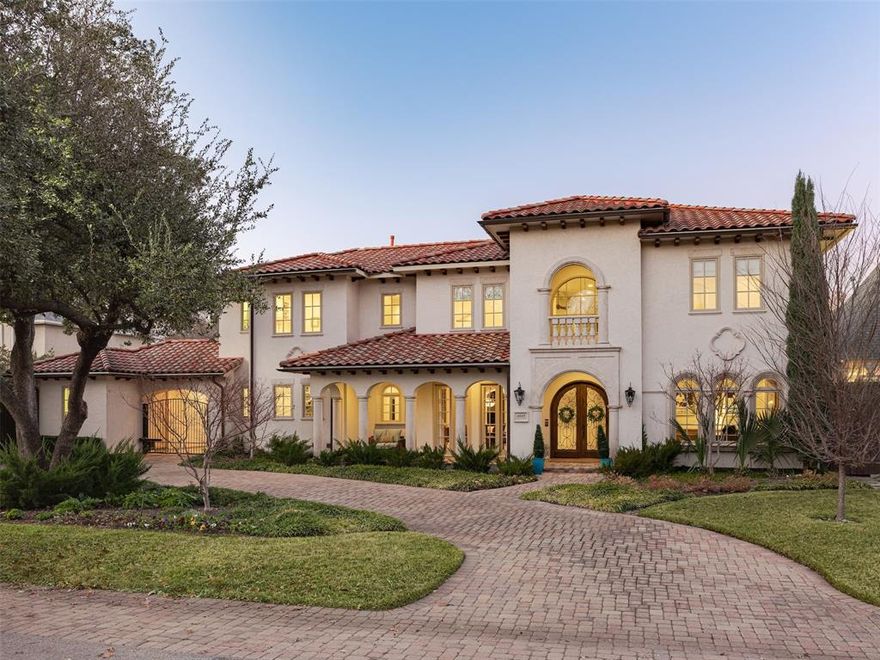 Welcome to 6049 Lakehurst, a stunning Mediterranean style home that seamlessly blends classic elegance with modern updates. This exquisite residence spans an impressive 6,782 square feet, offering ample space for luxurious living. The home has been meticulously updated throughout, ensuring that every detail is perfectly curated to meet the highest standards of contemporary living.With five spacious bedrooms, including two conveniently located downstairs, this home provides flexibility and comfort for all occupants. Each of the five full baths and two half baths exudes luxury and style. One of the highlights of this remarkable property is its outdoor oasis. A gorgeous pool and spa beckon you to unwind and relax in your own private sanctuary. The outdoor living area boasts a Renato pizza oven, ideal for hosting gatherings or enjoying intimate family dinners.With open-concept living spaces and an abundance of natural light, this home creates an inviting and warm atmosphere.