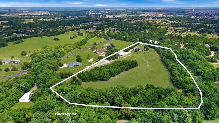 If you've been looking for country living just minutes from coveted downtown McKinney or US-75, you've found it! This beautiful property has it ALL! 
The light and bright one-story home with hardwood floors has 3 oversized bedrooms, a vaulted-ceiling living room + den, a spacious dining area, well-equipped kitchen, and views of the 15.22 acres from every window. Don't miss the study-bonus room with AC off the garage! The 2nd garage (29X29) can also serve as a workshop. The newly completed barn with water and electric features 1672 square feet and includes 4 stalls, 2 storage rooms, and a tack room. Zoned for the brand new Sumeer Elementary School in Melissa ISD. This beautiful land is the perfect mix of huge trees and open pasture just waiting for your horses, cattle, goats, or anything else you want to have in your 'country living' dream!