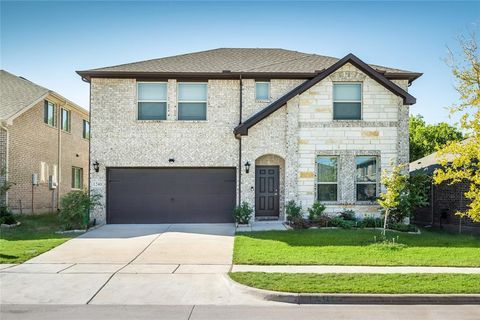 A home in Aubrey