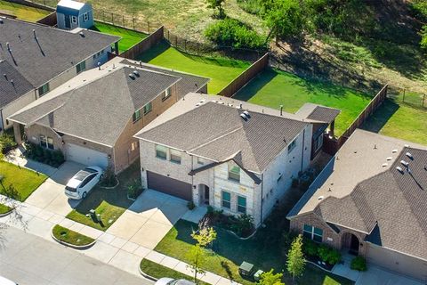 A home in Aubrey