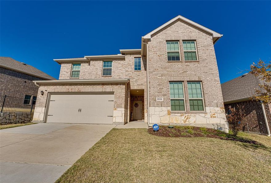 Come and see this amazing house.

Well maintained 4 bedroom, 3 bath home built in 2023, located in Whitewing Trails Phase 2. The owner has taken pride in caring for this home, keeping it in immaculate condition. Thoughtfully laid out with the primary suite on the main floor, the design offers privacy and flexibility. The open concept living and dining areas flow seamlessly into a functional kitchen with plentiful cabinetry and counter space. Upstairs features three spacious bedrooms and a full bath—perfect for family, guests, and a large play room area. Enjoy the large fenced backyard.  Jellyfish lighting and gutters. location that provides convenient access to Hwy 380 and shopping.
