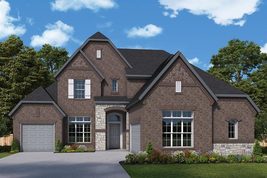 The Ivyglen floor plan by David Weekley Homes in Midlothian, Texas, combines elegance, comfort, and top-quality craftsmanship. Retire to the luxurious Owner’s Retreat, which includes a walk-in closet and a pamper-ready Owner’s Bath.

Each spare bedroom offers an individual bathroom and a wonderful place for growing personalities to thrive. Build beautiful family memories in the cheerful upstairs retreat.

Create an organized home office or an inspiring art studio in the versatile study. Explore new vistas of culinary delight in the streamlined kitchen, featuring a full-function island and an oversized corner pantry.

Your open living and dining areas fill with cool, natural light from energy-efficient windows and easily adapt to your personal design style. Conversations with loved ones and quiet evenings to yourself are equally serene in the breezy shade of your covered porch.

Experience the LifeDesign? advantages of this new home in Redden Farms.
