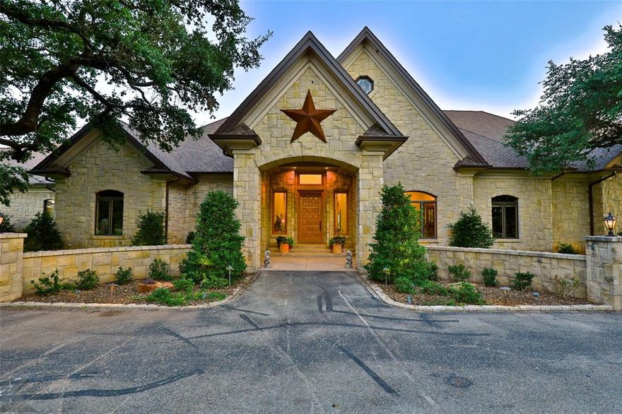 Owner - Agent related. You will be hard pressed to find another property like this one in Taylor County! Providing value to this breath taking ranch estate are two water wells producing a total of more than 300 gallons per minute for the irrigation facilities. There is an automatic irrigation system for 80 new live oak trees on the northeast side of the ranch. Three center pivots for irrigating Bermuda grass hay fields also use well water. Other amenities include a gourmet kitchen, a massive primary suite with a closet of your dreams, a secondary laundry space in the primary suite, a full sauna, elevator, second story kitchenette and game room, smart home lighting and beautiful outdoor living spaces. Other improvements on the property include a shop with greenhouse, separate entrance to ranch with foreman's living quarters, office, equipment barn, hay barn, grain storage, additional shop, working pens, 12 loafing sheds, ranch operations facility barn, spring fed pond and creek.