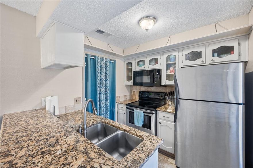 Welcome to this beautifully maintained condo nestled in a secure gated community right in the heart of Fort Worth’s entertainment corridor! Just minutes from AT&T Stadium, Globe Life Field, Six Flags, and tons of shopping, dining, and grocery options, this home keeps you close to all the action while still offering a peaceful retreat.
Step inside to find a bright, open layout with plenty of natural light. The spacious living area flows seamlessly into the kitchen—perfect for hosting game days or cozy nights in. Enjoy a covered front porch, ideal for your morning coffee or evening unwind. The community features a sparkling pool, gated entry for peace of mind, and beautifully maintained common areas. Whether you’re a first-time buyer, downsizing, or looking for a low-maintenance investment, this condo checks all the boxes: location, lifestyle, and lock-and-leave convenience.?? Minutes to: AT&T Stadium & Globe Life Field, Six Flags & Hurricane Harbor, Shopping, dining, & entertainment galore, Easy highway access for your daily commute too. 
Don’t miss this rare opportunity to live where all the fun happens — schedule your showing today!

HVAC less than 5 years old, Dishwasher less than 2 years old.