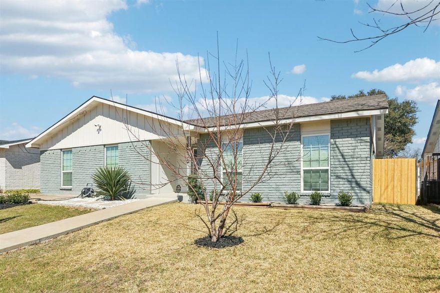 Meticulously maintained and loaded with upgrades, this standout 3-bed, 2-bath home offers an open-concept layout with two spacious living areas, a wood-burning fireplace, and a wet bar designed for entertaining. Renovated bathrooms, a large walk-in closet with dual vanity, and a brand-new 2025 HVAC elevate everyday comfort. The kitchen features an electric stove, pantry, and a refrigerator that stays, while an indoor air purification system enhances air quality throughout. Fresh landscaping, alley access, and a cozy fire pit complete the outdoor space, making this one of the best homes in the neighborhood and truly move-in ready.