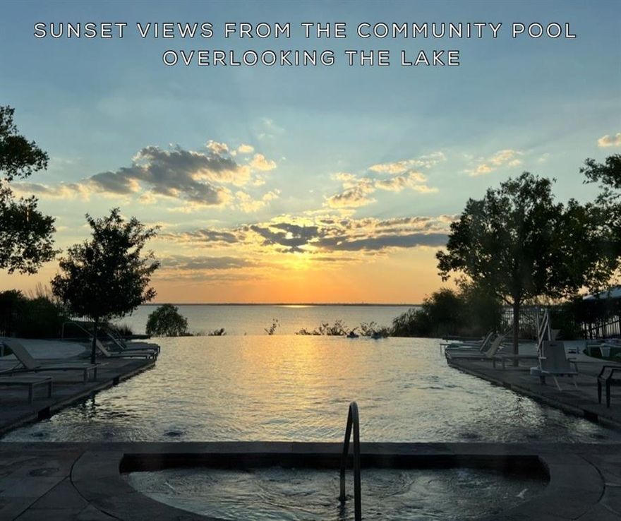 Welcome to Lakeside Luxury in The Tribute's Exclusive Waterford Point!! Discover resort-style living at this gorgeous single-story home situated in the high-demand, master-planned community of The Tribute. Built by Taylor Morrison, this elegant 3-bedroom, 3-bathroom residence combines an open-concept floor plan ideal for both relaxed living and sophisticated entertaining. Enjoy a light and airy open floor plan with plenty of living space, featuring wood flooring throughout the main areas and a convenient 3-car split garage. The chef's kitchen boasts a large island with a breakfast bar, a gas cooktop, and an open design perfect for social gatherings. The home offers two distinct living areas and two fireplaces—one in a second living area off the kitchen, and a second on the large, covered back patio for year-round enjoyment. Retreat to an oversized primary bedroom with a charming bay window, a large walk-in closet with built-ins, and a spa-like ensuite featuring both an oversized walk-in shower and a separate soaking tub. The generous, professionally landscaped backyard offers plenty of space for a future pool or garden oasis. Located just a short walk from the shores of Lake Lewisville, residents enjoy a tranquil, nature-focused environment while remaining close to the vibrant attractions of nearby Frisco, Plano, the Star District, Legacy West and the PGA. The community's extensive amenities include: an exclusive clubhouse, a fully equipped fitness center, and an infinity-edge pool overlooking the lake. Stay active with over 10 miles of scenic hike and bike trails, pickleball, tennis, and bocce ball courts. The Tribute is a golfer's paradise, offering two award-winning golf courses and onsite restaurants at the golf clubs. A full-time lifestyle coordinator plans numerous events and social clubs, fostering a strong sense of community. This residence offers the experience of high-end lakeside living with an abundance of features designed for a premium quality of life.