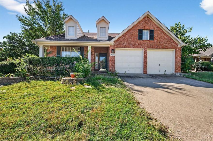 **Seller is Offering $10,000 in Seller Concessions.**Welcome home to this charming home on a spacious corner lot in McKinney’s highly desired Stonecrest Estates. A welcoming covered porch framed by beautifully landscaped, stone-edged flower beds sets the tone for comfort and charm. Inside, you’ll find an inviting open-concept layout perfect for family living and entertaining. The formal living and dining areas flow seamlessly into the family room and kitchen, where a skylight fills the space with natural light. The kitchen features solid surface countertops, ample cabinetry, and a unique island with built-in bookshelves—ideal for keeping cookbooks or décor within easy reach. The split-bedroom floor plan provides privacy and function. The owner’s suite offers a relaxing retreat with a spacious ensuite bath, dual sinks, soaking tub, separate shower, and a large walk-in closet. Two additional bedrooms, a full bathroom, and a well-planned laundry room are conveniently located on the first floor. Upstairs, a versatile game room can easily serve as a media room, office, playroom, or even a fourth bedroom. A hidden gem of this home is the large walk-in attic, providing exceptional storage space for seasonal décor or hobby equipment. Located just minutes from downtown McKinney’s historic square, residents can enjoy boutique shopping, local restaurants, and live entertainment. The home is also close to Adriatica Village, Craig Ranch, and Towne Lake Park, offering lakeside walking trails, playgrounds, and community events. Easy access to US-75 and Highway 121 makes commuting throughout the Metroplex a breeze. New wood privacy fence recently installed Don’t miss your chance to make this charming, well-designed McKinney home yours—offering comfort, convenience, and character in one of North Texas’s most sought-after communities.