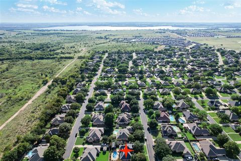 A home in Cleburne