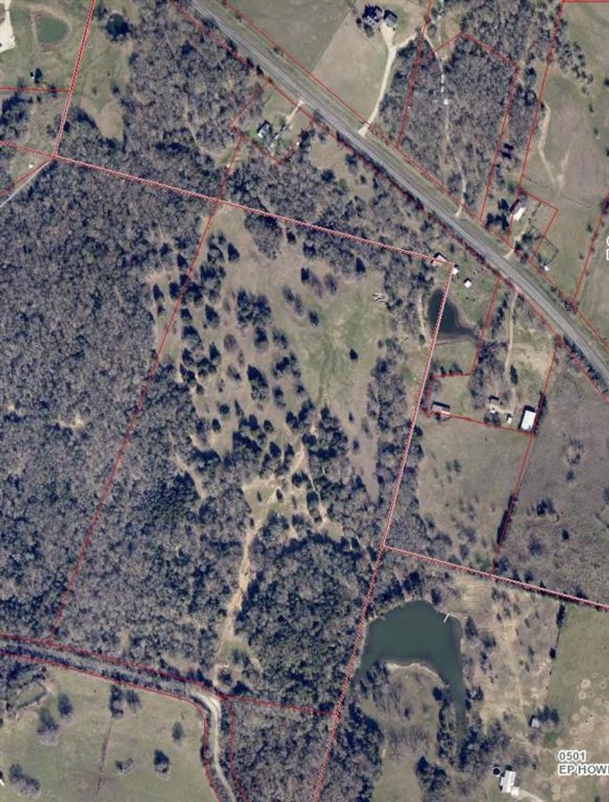 Absolutely stunning acreage with rolling hills and oaks throughout the property. Come build your dream estate! Approximately 25 acres to be taken out of the original Survey. Plenty of room to roam. Pond and older barns and electric at front of property. Do NOT enter property without permission.