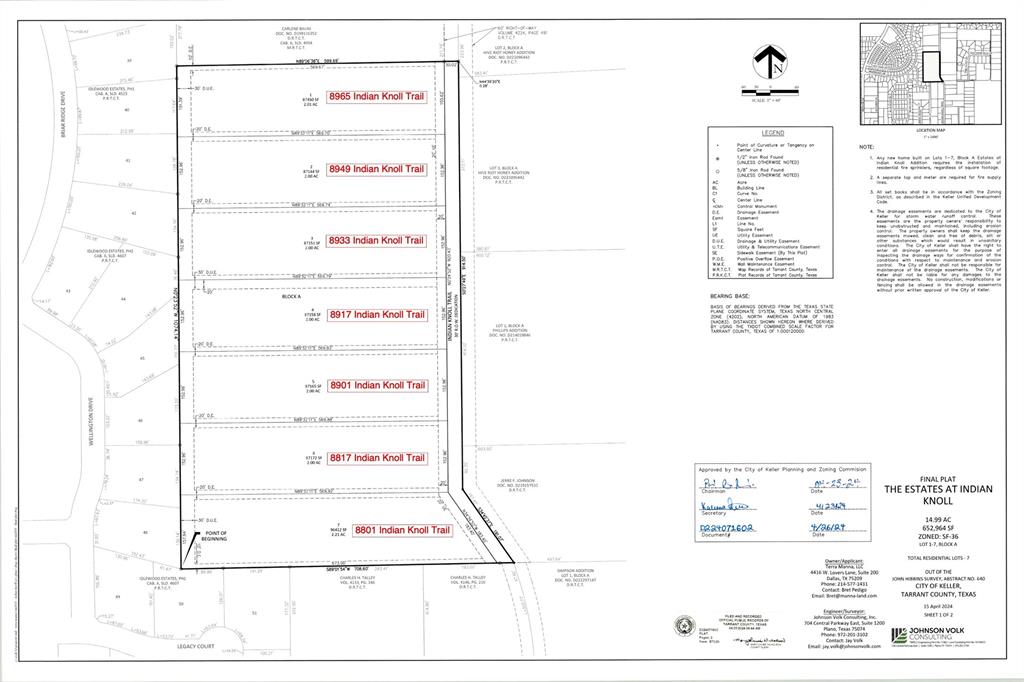 (Lot 7) 8801 Indian Knoll Trail