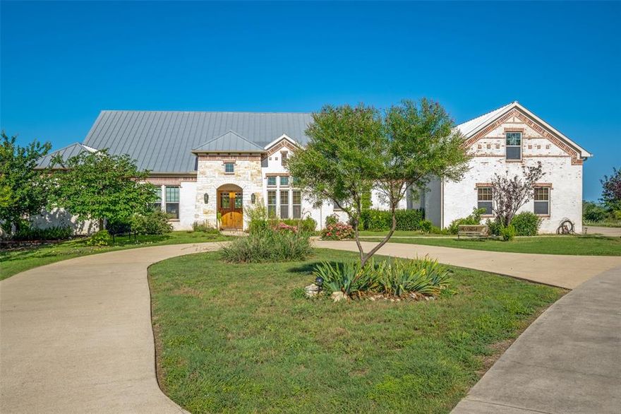 Nestled within the serene and highly sought-after Ponderosa Estates, this stunning 3-bedroom, 3.5-bath custom home is a rare opportunity to own over 23 acres of private, usable land, ideal for raising cattle, cultivating orchards, or even building homes for your children. With sweeping panoramic views, a stocked fishing pond, ample room for entertaining, family events, this property offers the perfect blend of comfort, utility, and natural beauty.
Step inside and immediately feel at home in the thoughtfully designed interior that boasts wood beams, rich hardwood floors, and classic terra cotta tile, each detail reflecting a balance of rustic charm and timeless elegance. The spacious mudroom is ideal for country living, keeping your home pristine after days spent outdoors.
The land itself, purposefully designed for versatility, fenced, well water equipped, for farm animals, with two large barns. The first includes a three-vehicle bay and a dedicated workshop, while the second features a two-vehicle bay, RV accommodations, 100-amp power service, and insulated walls, perfect for storage, hobbies, or agricultural use.
Outdoors, enjoy peaceful mornings fishing by the pond, evenings under endless skies, harvesting fruit trees, or explore the potential to create a multi-generational retreat. A storm shelter adds peace of mind, while the property's natural layout invites endless possibilities.
Includes tax parcels: 280589, 241710,241711, 241712. Listing Broker is related to Seller. 
All information provided is deemed reliable but is not guaranteed and should be independently verified.