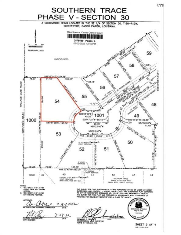Southern Trace - Land