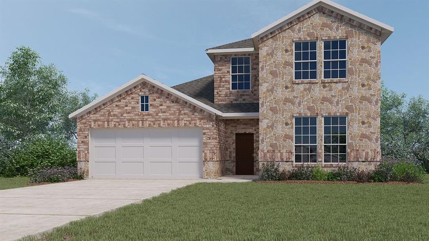 NEW CONSTRUCTION- 2 STORY HOME in PROSPER ISD, 4 Bed 3 bath 2185 SF with gameroom. Large spacious kitchen with two story soaring ceilings in family and dining room. Call sales agent for current promotions