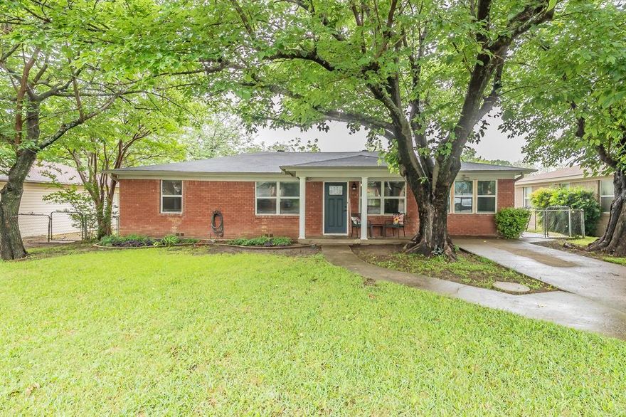 Charming Opportunity in a Prime Location! This cute home is perfectly situated with easy access to DFW International Airport and vibrant downtown Fort Worth, making for convenient commuting and travel. Located in a desirable area and neighborhood, you’ll enjoy being just minutes from local schools, shopping, dining, and entertainment. Full of character and potential, this home is truly a gem. Large backyard with TWO sheds, one for storage and one that is powered and can be a workshop. This property offers an incredible opportunity in a sought-after location. Don’t miss the opportunity to make this one all yours!