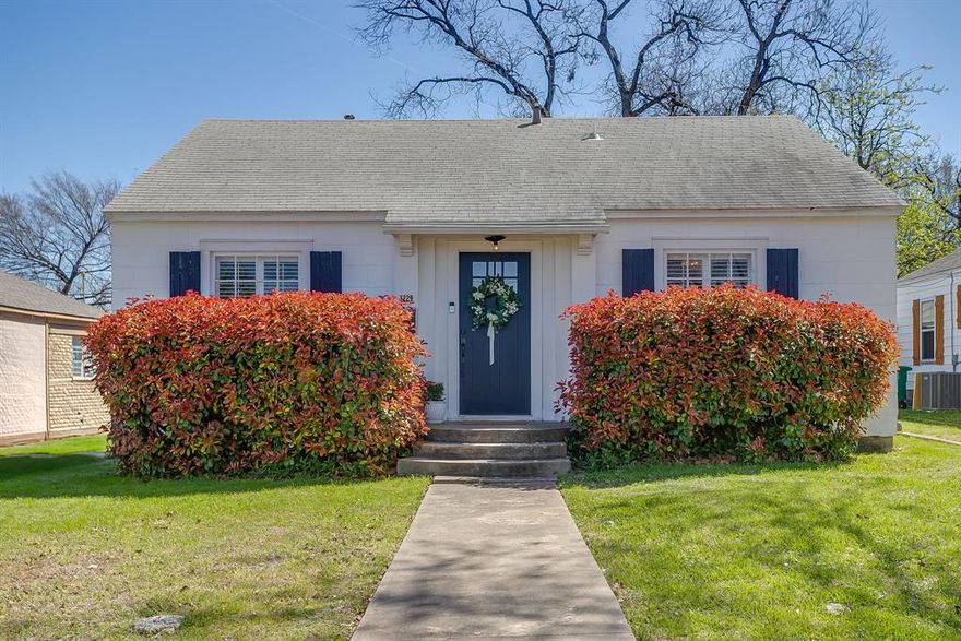 Charming and beautifully updated 2-bedroom, 1-bath home full of character and modern touches. The renovated kitchen features marble countertops, gas range, butcher block island, and plenty of storage. Original hardwood floors run throughout, adding warmth and timeless appeal. Both bedrooms are generously sized and boast lots of windows for tons of natural light.   Outside you'll find a spacious backyard with a large deck—perfect for entertaining or relaxing. Move-in ready and ideally located near TCU and the vibrant Magnolia area, this home offers both comfort and convenience in a sought-after location.