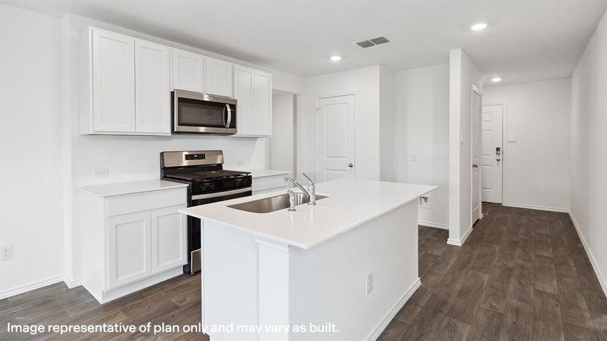 New Construction by DR Horton. Atlanta Plan - This beautiful 1 story home offers an open layout with 3 Bedrooms, 2 Bathrooms, 2 Car Garage. Energy efficient, and smart home features included.