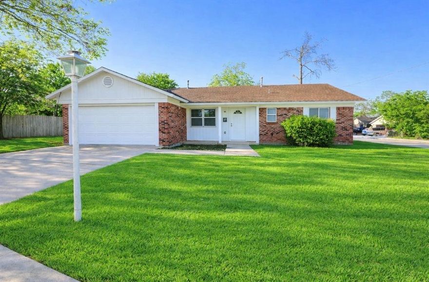 Renovated income propety in the Crowley Park area—a true turn-key INVESTMENT with a tenant in place!
Lease runs through August, allowing you to start collecting rental income from day one.

This charming corner-lot home features all new flooring, interior and exterior paint, light fixtures, and appliances including electric oven, microwave, refrigerator- offering peace of mind and low future maintenance. The flexible floor plan includes 2 bedrooms plus a 3rd room that can serve as a home office, game room, flex space—sky’s the limit.

You’ll appreciate the 2 full bathrooms and, low-maintenance flooring throughout. Step outside to the shady backyard and enjoy the peaceful setting as you welcome the morning sun.

Whether you’re expanding your portfolio or making your first investment, this Crowley Park property checks all the boxes! Updated, occupied, and ready to go.