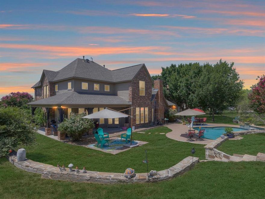 Welcome to 118 Corona Court, a unique property designed for multi-generational living. This 5,700 square-foot home features a flexible floor plan with separate living areas, ensuring privacy and comfort for everyone. The first-floor home office provides a quiet space for work, while the media room is perfect for movie nights. The versatile flex space upstairs can be customized as a game room, workout room, or yoga studio. With thoughtful design, generous space, and family-friendly features, this home offers the perfect balance of comfort and functionality. Outdoors, a spacious shop and an inviting pool provide a relaxing retreat for summer enjoyment and entertaining.