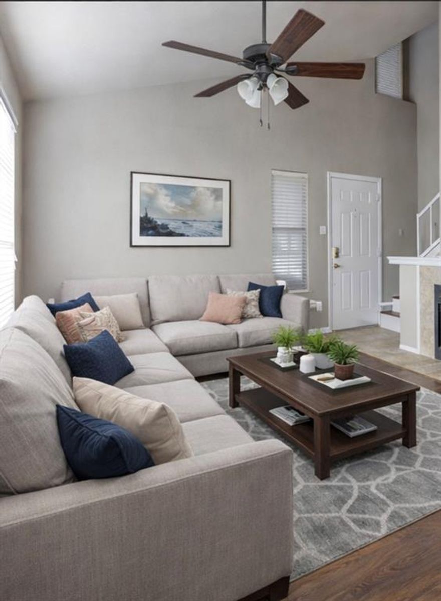 Move in ready beautifully maintained 3-bedroom, 2-bathroom townhome nestled within the gated Cedar Creek community. Located in a quiet, tree-shaded pocket of Benbrook, this home features a thoughtful two-story layout with a cozy wood-burning fireplace and a bright, galley-style kitchen with granite countertops. Recently updated with new HVAC, fresh flooring and paint! The rare first-floor primary suite offers ultimate privacy, while two spacious guest rooms upstairs provide flexibility for a home office. Step outside to your private, fenced courtyard—ideal for morning coffee—or take a short stroll to the community pool and clubhouse. Adventure is literally at your doorstep with direct pedestrian access to the Trinity Trails and the vibrant Waterside development’s shops and dining. With a lock-and-leave HOA that covers water, trash, and exterior maintenance, this is carefree Fort Worth living at its finest.