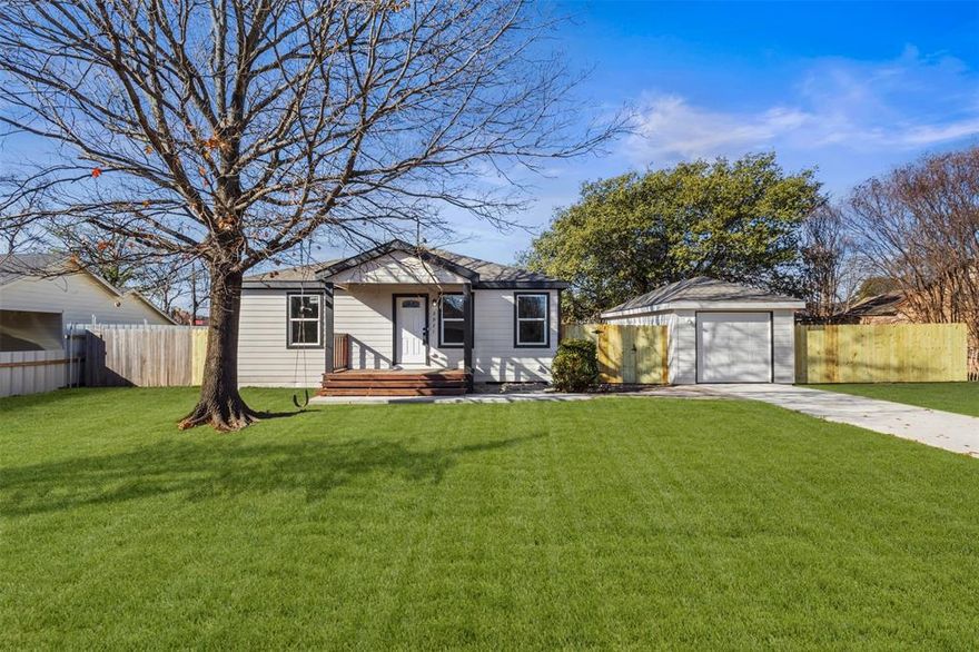Beautifully Renovated Home with Open-Concept Living in a Prime East Dallas Location!
Welcome to 3921 Sheraton Drive, a stunning TOTALLY RENOVATED home offering 4 bedrooms, 2 bathrooms, 1,552 square feet, and a 1-car garage, thoughtfully designed to combine modern style, comfort, and functionality. This move-in-ready property is ideal for homeowners seeking space, quality upgrades, and a convenient Dallas location. Step inside and immediately appreciate the open floor concept, where the living, dining, and kitchen areas flow seamlessly together. This layout creates a bright, spacious environment perfect for entertaining guests, hosting family gatherings, or enjoying everyday living. The updated kitchen features modern cabinetry, sleek countertops, stylish fixtures, and ample workspace, making it the true heart of the home. All four bedrooms are generously sized, offering flexibility for family members, guests, or home office use. The primary suite provides a private retreat, while both bathrooms have been fully remodeled with contemporary tile work, new vanities, and updated finishes that add a clean, modern touch throughout the home. Additional upgrades include new flooring, fresh interior paint, modern lighting, and thoughtful details that enhance both aesthetics and functionality. The 1-car garage offers secure parking and extra storage, while the backyard provides space for outdoor activities, gardening, or future customization. Prime Location: Conveniently located in East Dallas, this home offers quick access to I-30, I-635, and US-80, making commuting to Downtown Dallas, Lakewood, and surrounding areas easy. Nearby you’ll find schools, parks, shopping centers, dining options, and everyday conveniences, all within a well-established neighborhood experiencing continued growth and revitalization. Schedule your private showing today and experience everything this beautifully renovated property has to offer!