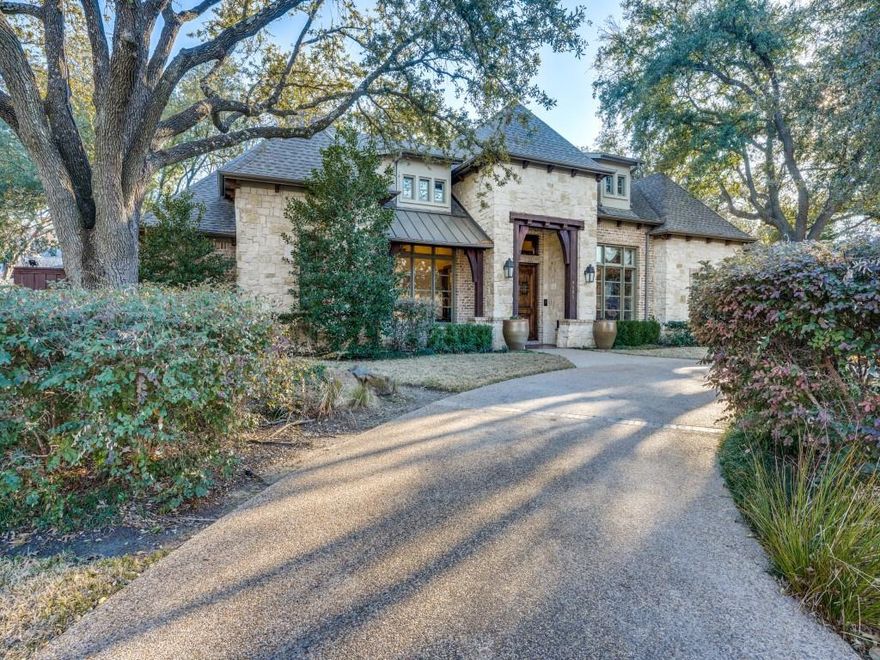 Elegant and charming home on a quiet street in Forestcrest Estates. Impeccable design with first floor living areas: Primary Bedroom Suite, Chef’s Kitchen, Media Room, Office, Living and Dining rooms, two additional bedrooms. The second floor suite is a wonderful hideaway with a large bedroom, walk-in closet, full bath, living area, mini kitchen, and balcony patio.
Open Chef’s Kitchen includes two Miele dishwashers, Wolfe gas range and double ovens, built-in refrigerator. Generous utility room with large sink, ice maker, second refrigerator and ample countertops. Inviting backyard with outdoor kitchen and fireplace. Primary Bath includes a Coffee bar with sink & cooler, Large walk-in closets with built-ins. Home Office with beautiful built-ins. 3 Car Garage. Conveniently located near shopping, restaurants and most of the best private schools in Dallas.
MULTIPLE OFFERS - Please have your best and final offer in by 4:00pm on Sunday 3-27-22.