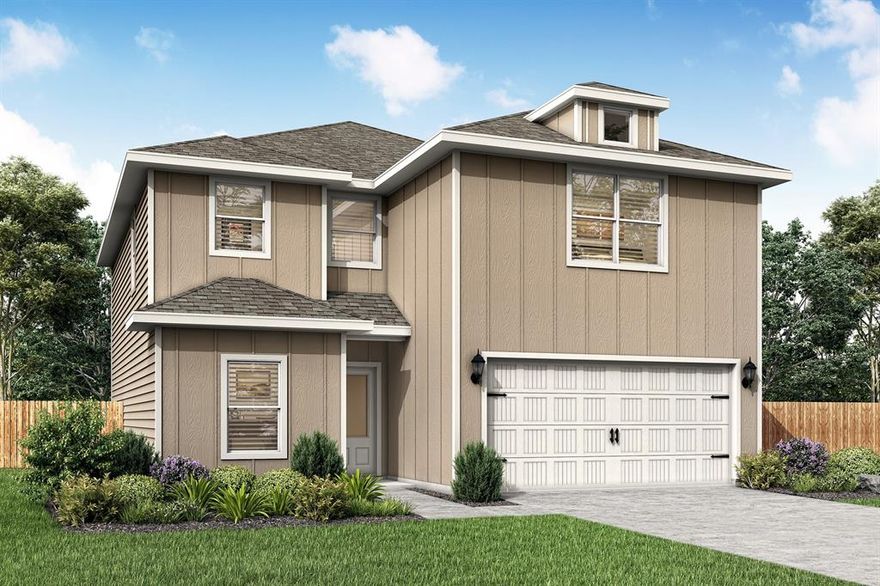 The Driftwood floor plan is all about space, style, and comfort—perfectly designed for modern family living. On the main level, you’ll find an open, flowing layout that brings together a beautifully upgraded kitchen, a welcoming dining area, and a spacious family room—ideal for everything from quiet evenings to lively get-togethers. The downstairs master suite is a true retreat, filled with natural light and featuring a double-sink vanity, oversized walk-in shower, and a roomy closet you'll love.

Upstairs, four generously sized bedrooms and a full bath offer the perfect setup for kids, guests, or even a home office. Every bedroom includes walk-in closets, and there’s extra storage throughout to keep everything organized. The upstairs loft adds even more flexibility—whether you turn it into a playroom, media space, or creative studio, it’s ready to fit your family’s needs and memories to come.