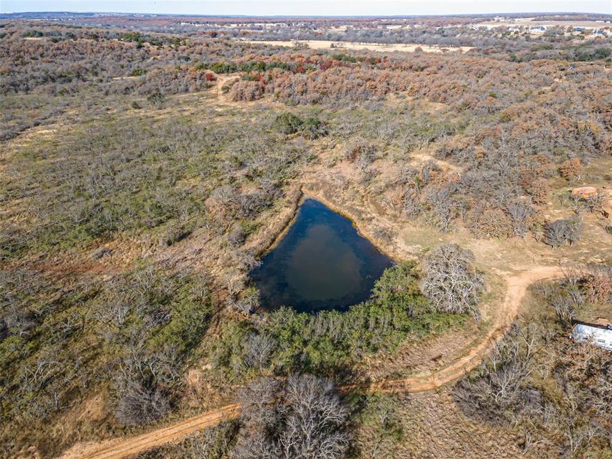 Enjoy breathtaking views and endless possibilities on this 107+ Acres of unrestricted land located approximately 25 minutes from Granbury, and 45 minutes from Fort Worth in Brock ISD. If you are a golfer, Sugar Tree Golf Course is just a mile up the road. If you are a hunter just step out your back door! This property is currently AG Exempt and holds an abundance of wildlife including Deer, Hogs, Turkey, and Rabbits. The wildlife frequent the large stock tank, while you receive your water from the Well dug in 2022 which produces an estimated 15 gallons per minute at 200 feet deep giving you potential to add a storage tank and possibly run multiple homes off the current Well. Electricity is located at the road. This is truly the heartland. Come take a tour and see what you can dream up. Buyers and Buyers agent to verify all information contained herein.