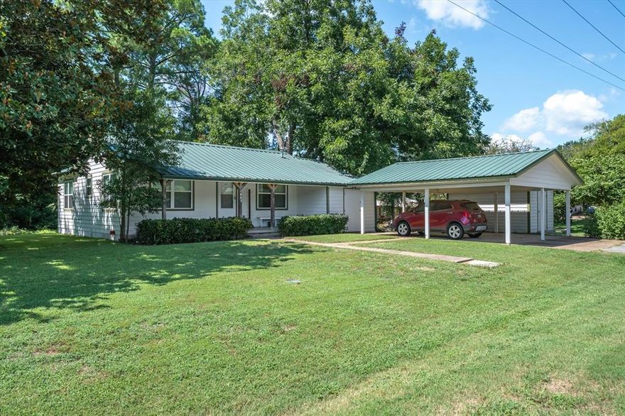Charming 2 Bedroom Home on 3.64± Acres. Perfect for First-Time Buyers or Downsizing!

This recently remodeled 2 bedroom, 1 bath home offers the perfect blend of comfort, convenience, and room to grow. Situated on 3.64± acres in a quiet neighborhood just off Hwy 80, you’ll enjoy a peaceful setting while staying close to schools, downtown shopping, and everyday necessities.

Inside, the open floor plan flows easily between spaces, with a cozy living area, dining room, and a den just off the kitchen. Antique French doors add charm while creating separation between the living room and the kitchen and den. The spacious bathroom features a walk-in shower, and the full-size utility room includes a sink and two storage closets, one being a cedar closet.

Other highlights include a large front porch, metal roof, two-car carport, and two storage buildings. With plenty of acreage, you’ll have room to expand, garden, or simply enjoy the outdoors.

Whether you’re buying your first home or looking to downsize with extra land to enjoy, this property is a great choice!