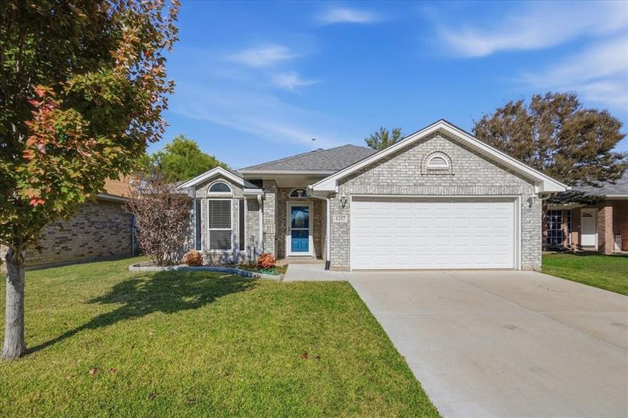 Welcome to this beautifully upgraded 3 bedroom, 2 bath gem in Halton City, proudly located within the highly sought-after Keller ISD.  From the moment you step inside, you'll feel the care that has gone into making this home truly mov-in ready.  Enjoy the updated flooring, fresh paint and granite countertops that bring a modern yet comfortable feel to every room.  The open layout creates an easy flow for daily living and gatherings alike, while the natural light enhances the home's warm and welcoming atmosphere.  Step outside to the expanded patio space, the perfect spot to sip your morning coffee, unwind in the evenings, or host weekend cookouts.  The backyard offers a peaceful escape with plenty of room to relax or play.  This home is ready for its next chapter--and for you to make it yours!